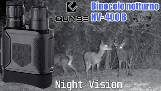 QUNSE NV400 B  Binocolo notturno  recensione in italiano [upl. by Emlyn]