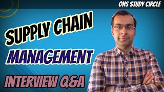 Top 5 Supply Chain Interview Questions and How to Get Hired [upl. by Eelyr]