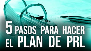 🖐5 CLAVES para el 📝PLAN de PREVENCIÓN de RIESGOS LABORALES de tu EMPRESA [upl. by Yllor781]