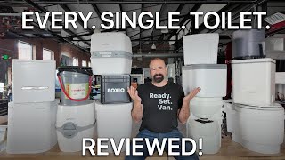 Every Toilet for Vanlife  Reviewed [upl. by Nitsua]