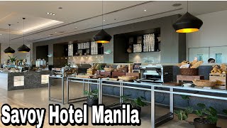 Savoy Hotel Manila Full Tour [upl. by Lemart]