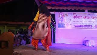 গানে ঝাকানাকা সুন্দরী মেয়ের ডান্স। 😍The dance of the beautiful girl in the song Jatra pala PAGLA Tv [upl. by Ronnie714]