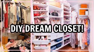 ULTIMATE DREAM CLOSET TOUR CLOSET MAKEOVER Before and After ORGANIZATION IDEAS  Alexandra Beuter [upl. by Aneroc]