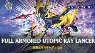 Shark  Full Armored Utopic Ray Lancer  The Masters Saga YuGiOh Master Duel [upl. by Akceber746]