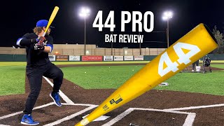 Hitting with the 44 PRO Alloy XP  BBCOR Baseball Bat Review [upl. by Anahir214]