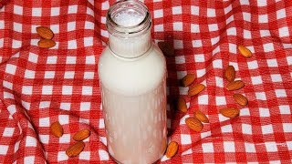 HOW TO MAKE ALMOND MILK AT HOME  NON DIARY [upl. by Caroline]