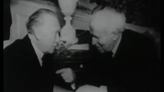 BenGurion and Adenauer Meet 1960 [upl. by Rosemaria]