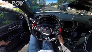 Jeep Grand Cherokee SRT 2017 TUNED  Brutal Sound  MR POV [upl. by Hild]