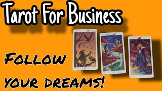 Butterfly Tarot for Business Follow your dreams Whats stopping you [upl. by Eisele61]