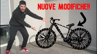 NUOVE MODIFICHE ALLA BICI [upl. by Jolenta949]