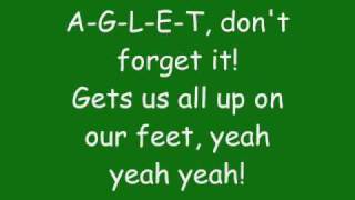 Phineas And Ferb  AGLET Lyrics Full song  HQ [upl. by Behrens540]