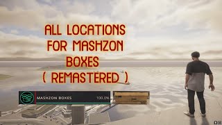 REMASTERED ALL LOCATIONS FOR MASHZON BOXES IN BMX STREETS [upl. by Ttennaej517]