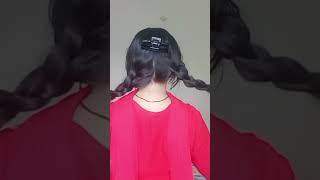 Clutcher Hairstyle For Long Hair Clutcher Juda Hairstyle For Girl 💕 [upl. by Mchail]