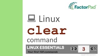 Linux clear command summary with examples [upl. by Bartolome8]