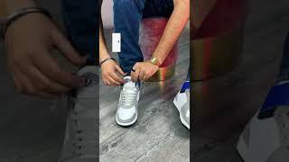 Here is how to tie your laces in high neck sneakers Save and share it you liked [upl. by Madoc]