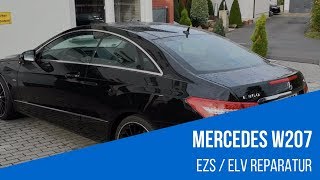 Mercedes Benz W207 EZSELV Reparatur  keine Zündung [upl. by Atiner891]