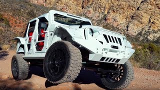 Upgraded 150000 Jeep Wrangler at Red Rock Canyon [upl. by Christensen417]