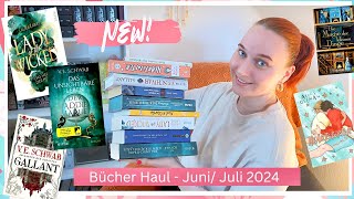 Soooo viele neue Bücher 📚 BOOK HAUL Juni Juli 2024  DaisyAndYou [upl. by Orodoet]