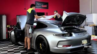 Detail BOSS EVOMS Porsche GT3 Full Body XPEL Stealth [upl. by Aneet115]