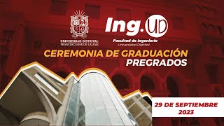 Ceremonia de Graduación Pregrados  Facultad de Ingeniería [upl. by Losiram]