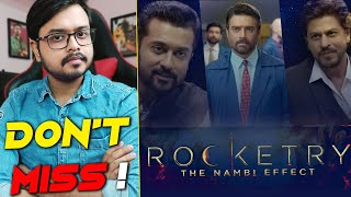 Rocketry The Nambi Effect Trailer Review  R Madhavan  By Crazy 4 Movie [upl. by Roselane]