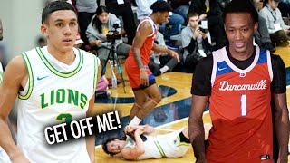 Duncanville vs West Linn GETS HEATED Jackson Shelstad amp Ron Holland BEST GAME OF 2022 [upl. by Esineg]