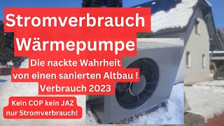 Stromverbrauch Wärmepumpe 2023 [upl. by Aicemaj]