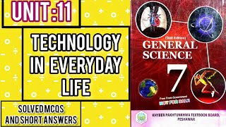 Technology in every day life Class 7 unit 11 ScienceSolved MCQs  Lollipop Of Knowledge [upl. by Eagle]