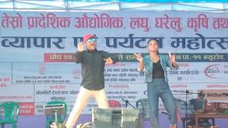 Panko Patta vs Surti Madera new dance by Nabin Gc and Mamata Thapa 2076 [upl. by Ayokal]