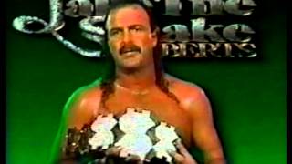 Jake Roberts Promo on Ted DiBiase 02191990 [upl. by Eenerb976]