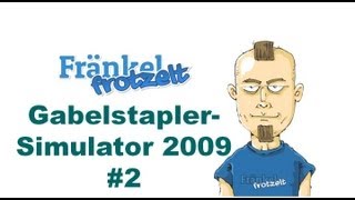 Mini Lets play GabelstaplerSimulator 2009 2  Transportschäden §§ampß [upl. by Ecirtnahs]