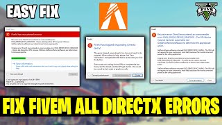 Fix FiveM has Stopped Responding DirectX query DXGI ERROR DEVICE REMOVED FiveM d3d11dll error [upl. by Nivad]