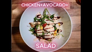 Missing Out on Growth This Quick and high Protein Chicken Mango Salad [upl. by Fokos]