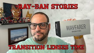 RayBan Stories  Transition Lenses First Look  The Wear All Day Look [upl. by Seaden58]