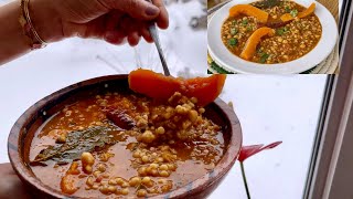 Berkoukes 🇩🇿Soupe Réconfortante Sans Viande et Version Santé [upl. by Jeavons447]