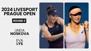 Linda Noskova vs Eva Lys WTA Match Highlights  2024 Livesport Prague Open  R2 [upl. by Triny]