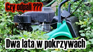 Kosiarka NAC Dy164  Dwa lata w pokrzywach Czy odpali I Naprawa i wymiana piasty [upl. by Llenrub]