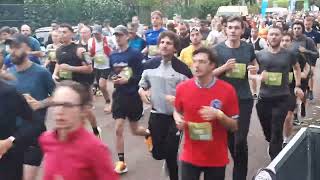 Semimarathon la grande course du grand Paris 27102024 Départ SAS 5 [upl. by Sidwohl]