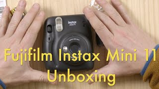 Fujifilm Instax Mini 11  Unboxing [upl. by Aivle]