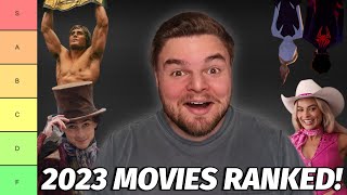 2023 Movies Ranked TIER LIST [upl. by Ytsur879]