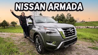 2023 Nissan Armada Platinum Review Unleashing Power Luxury and Adventure [upl. by Fowler767]