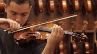 Giuseppe Gagliano Naples 1781  Violin Demonstration [upl. by Mmada]