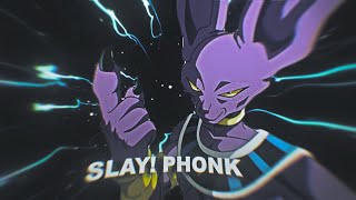 Beerus  SLAY PHONK AmvEdit [upl. by Drucilla]