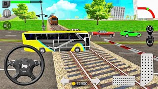 Euro Coach Bus Simulator 2020 City Bus Driving Games  Android Gameplay [upl. by Hselin]