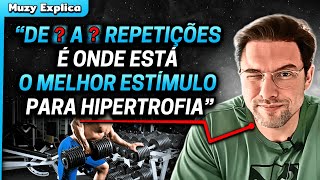 INTENSIDADE DO TREINO Quanto é o Bom Para Hipertrofia  Muzy Explica [upl. by Auria481]