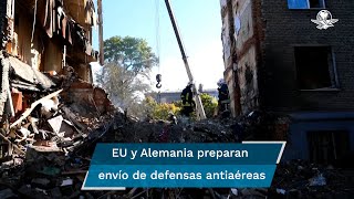 Ucrania pide ayuda con escudo aéreo ante incremento en la ofensiva rusa [upl. by Ad589]