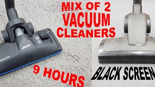 ► WHITE NOISE  91 MULTI VACUUM CLEANER SOUND FOR SLEEP RELAX AND STUDY  BLACK SCREEN  9 HOURS [upl. by Raskin717]