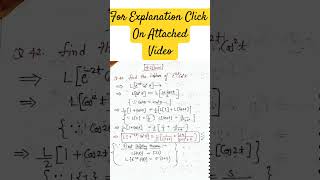 421000  Laplace Transform solved by First Shifting Theorem [upl. by Goldsworthy]