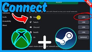 How to link xbox account to steam  Full Guide [upl. by Eeryk]