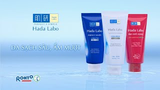 Kem Rửa Mặt Hada Labo Mới  Cho bạn phiêu theo từng nhịp chạm [upl. by Zsolway]